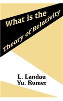 What is the Theory of Relativity
