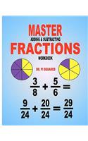 Master Adding & Subtracting Fractions Workbook