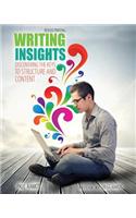 Writing Insights: Discovering the Keys to Structure and Content