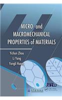 Micro- and Macromechanical Properties of Materials