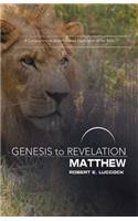 Genesis to Revelation: Matthew Participant Book