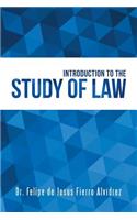 Introduction to the Study of Law