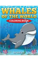 Whales of the World Coloring Book