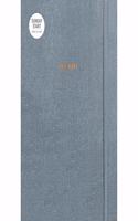 SUNDAY START CHARCOAL A5 DIARY 2021