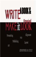 Write A Book And Make it Look Organized