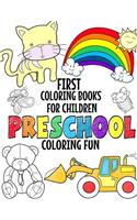 First Coloring Books For Children