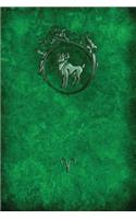 Monogram Aries Notebook