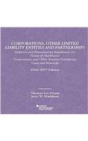 Corporations, Other Limited Liability Entities Partnerships