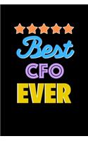 Best CFO Evers Notebook - CFO Funny Gift