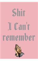 Shit I Can't Remember