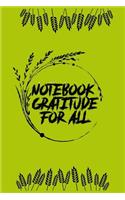notebook gratitude for all, Good Days Start With Notebook