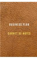 Carnet de Notes Business Plan pour enregistrer les objectifs et les cibles, chiffre d'affaire, les activités quotidiennes et les réflexions, Historique