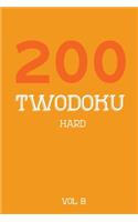 200 Twodoku Hard Vol 8
