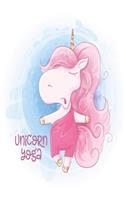 Unicorn Yoga Notebook