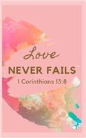Love Never Fails 1 Corinthians 13
