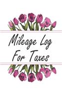 Mileage Log For Taxes