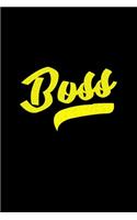 Boss: Hangman Puzzles - Mini Game - Clever Kids - 110 Lined Pages - 6 X 9 In - 15.24 X 22.86 Cm - Single Player - Funny Great Gift