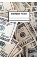 Bill Tracker Planner: Monthly Bill Tracking Logbook To Document Your Month To Month Expenses 6x9 120 Pages - Monthly Bill Journal