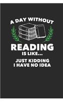 A Day Without Reading