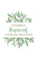 Internet Password Logbook Organizer