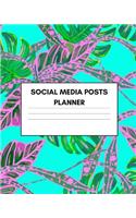Social Media Posts Planner
