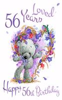Happy 56th Birthday: 56 Years Loved, Say Happy Birthday and Show Your Love with This Adorable Password Book. Way Better Than a Birthday Card!