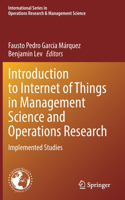 Introduction to Internet of Things in Management Science and Operations Research