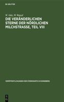 Die Veränderlichen Sterne Der Nördlichen Milchstraße, Teil VIII