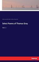 Select Poems of Thomas Gray
