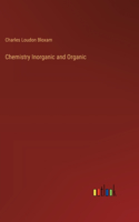 Chemistry Inorganic and Organic