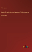 State of the Union Addresses of John Adams