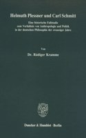 Helmuth Plessner Und Carl Schmitt