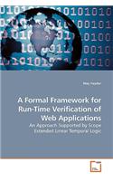 A Formal Framework for Run-Time Verification of Web Applications