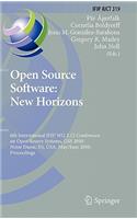 Open Source Software: New Horizons