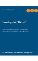 Homöopathie? Na klar!