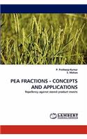 Pea Fractions - Concepts and Applications