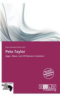Peta Taylor: (English)