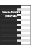 cuaderno de musica pentagrama