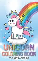 unicorn coloring book: unicorn coloring book adorable drawings for kids ages 4-8