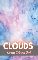 Clouds Reverse Coloring Book
