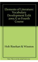 Elements of Literature: Vocabulary Development Fourth Course