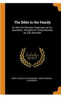 The Bible in the Family