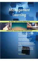 Management Learning A Clear and Concise Reference