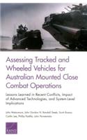 Assessing Tracked and Wheeled Vehicles for Australian Mounted Close Combat Operations