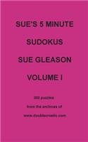 Sue's 5 Minute Sudokus