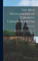 The 48th Highlanders of Toronto, Canadian Militia [microform]