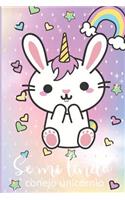 se mi lindo conejo unicornio