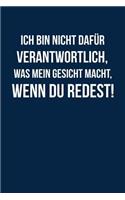 ...Wenn Du Redest: Notizbuch / Notizheft Für Misanthrop Misanthrop-Ie Menschenhasser Ich Hasse Menschen A5 (6x9in) Liniert Mit Linien