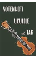 NOTENHEFT UKULELE mit TAB