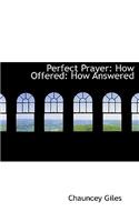 Perfect Prayer
